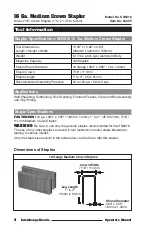 Preview for 4 page of Interchange SN5016 Operator'S Manual