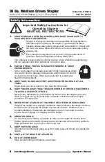 Preview for 6 page of Interchange SN5016 Operator'S Manual