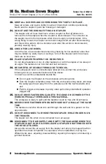 Preview for 8 page of Interchange SN5016 Operator'S Manual