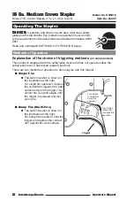 Preview for 12 page of Interchange SN5016 Operator'S Manual