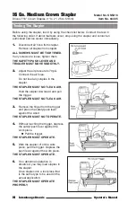 Preview for 14 page of Interchange SN5016 Operator'S Manual