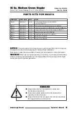 Preview for 19 page of Interchange SN5016 Operator'S Manual