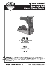 Interchange SRB-GR Operator'S Manual предпросмотр