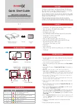 Intercoax EUP-2601T Quick Start Manual preview