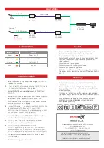 Preview for 2 page of Intercoax MCP-501T Quick Start Manual