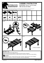 Предварительный просмотр 1 страницы Intercon BI-TA-4278-RDO-C Assembly Instructions