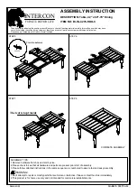 Предварительный просмотр 2 страницы Intercon BI-TA-4278-RDO-C Assembly Instructions