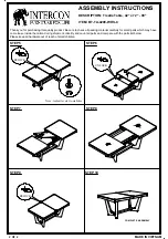 Предварительный просмотр 2 страницы Intercon BT-TA-4290-WHS-C Assembly Instructions