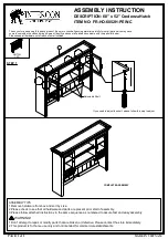 Предварительный просмотр 1 страницы Intercon FR-HO-6852H-PEW-C Assembly Instruction