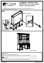 Предварительный просмотр 2 страницы Intercon FR-HO-6852H-PEW-C Assembly Instruction