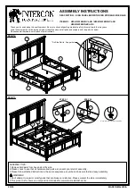 Предварительный просмотр 2 страницы Intercon HW-BR-5360K-BCL-HB Assembly Instructions