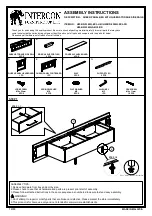 Intercon HW-BR-5360Q-BCL-HB Assembly Instructions предпросмотр