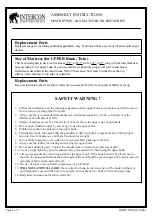 Предварительный просмотр 1 страницы Intercon SAN MATEO BUNK BED Series Assembly Instructions Manual