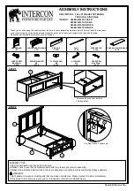 Intercon SM-BR-4325FS-TUS-FB Assembly Instructions предпросмотр