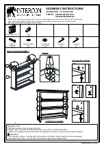 Intercon SM-BR-4352BK-TUS-C Assembly Instructions предпросмотр