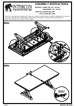 Предварительный просмотр 3 страницы Intercon SU-TA-40104-BCL-TOP Assembly Instructions Manual