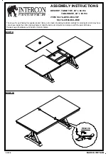 Предварительный просмотр 6 страницы Intercon SU-TA-40104-BCL-TOP Assembly Instructions Manual