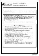 Intercon TA-BR-6310LF-RVR/SSH-C Assembly Instructions Manual предпросмотр