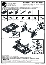 Предварительный просмотр 1 страницы Intercon TRESTLE Assembly Instructions