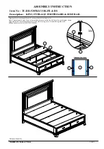 Предварительный просмотр 3 страницы Intercon TU-BR-5285KS-VOK-FB Assembly Instructions