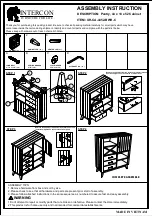 Предварительный просмотр 1 страницы Intercon UR-CA-4452-BWH-C Assembly Instruction