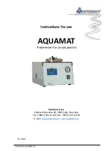 Interdent AQUAMAT Instructions For Use Manual предпросмотр