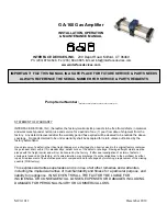 Interface Devices GA-160 Installation, Operation & Maintenance Manual preview