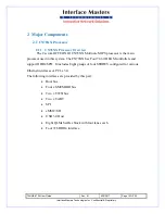 Preview for 12 page of Interface Masters TAHOE 8724 User Manual