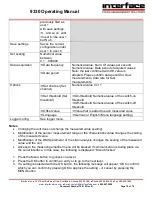 Preview for 18 page of Interface BlueDAQ 9330 Operating Manual