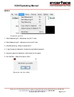 Preview for 42 page of Interface BlueDAQ 9330 Operating Manual