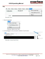 Preview for 70 page of Interface BlueDAQ 9330 Operating Manual