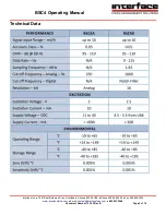 Preview for 4 page of Interface BSC4 Operating Manual