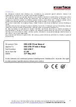 Preview for 29 page of Interface DIG-USB-F User Manual