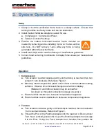 Preview for 7 page of Interface IFVF-2.5K Installation & User Manual
