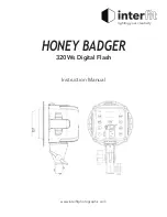 Interfit HONEY BADGER Instruction Manual preview