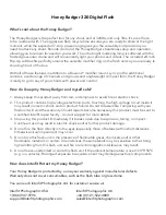 Preview for 2 page of Interfit HONEY BADGER Instruction Manual