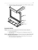 Предварительный просмотр 17 страницы Intergraph ErgoView DFED3607M Installation Manual