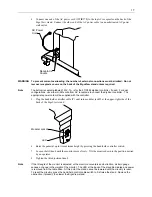 Предварительный просмотр 21 страницы Intergraph ErgoView DFED3607M Installation Manual