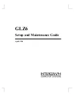 Intergraph GLZ6 Setup & Maintenance Manual preview