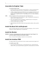 Preview for 8 page of Intergraph ImageStation ZII  and use Installation And Use Manual