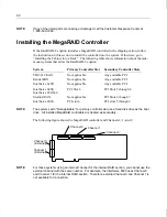 Предварительный просмотр 36 страницы Intergraph InterRAID-8e Hardware User'S Manual