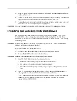 Предварительный просмотр 47 страницы Intergraph InterRAID-8e Hardware User'S Manual