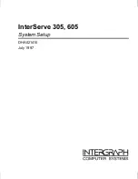 Preview for 1 page of Intergraph InterServe 05 Setup Setup Manual