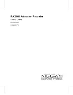Intergraph RAX HD User Manual preview