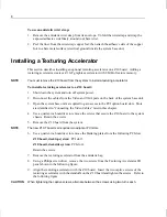 Preview for 20 page of Intergraph RealiZm Graphics V25 Hardware User'S Manual