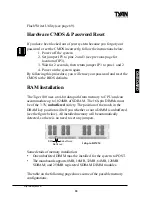 Предварительный просмотр 33 страницы Intergraph S1832DL Tiger 100 System Board Manual