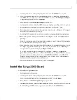 Preview for 15 page of Intergraph TD-200 Targa 2000 Configuration Manual For Value-Added Resellers