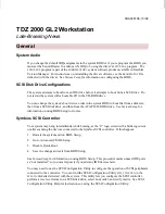 Preview for 1 page of Intergraph TDZ 2000 GL2 Workstation Manual