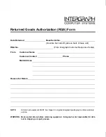 Preview for 95 page of Intergraph TDZ 2000 System Setup