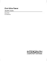 Intergraph Zx10 Ultra-Tower System Manual предпросмотр